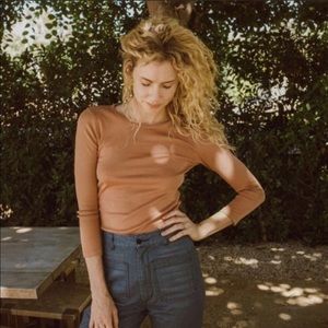 DOEN Annie Maple Long sleeve tee